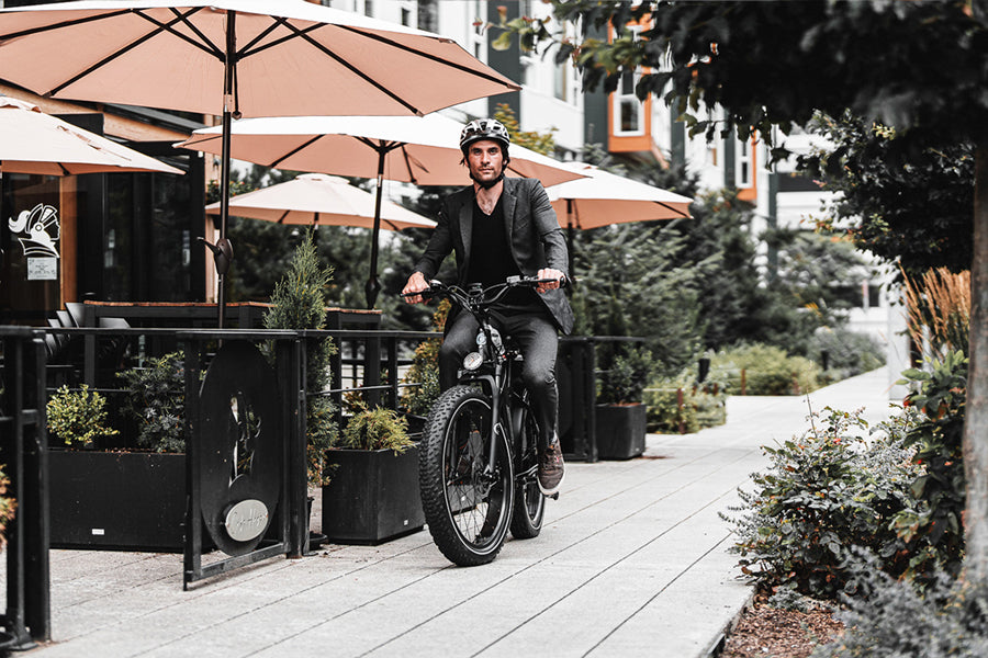 can you ride a fat tire bike on pavement