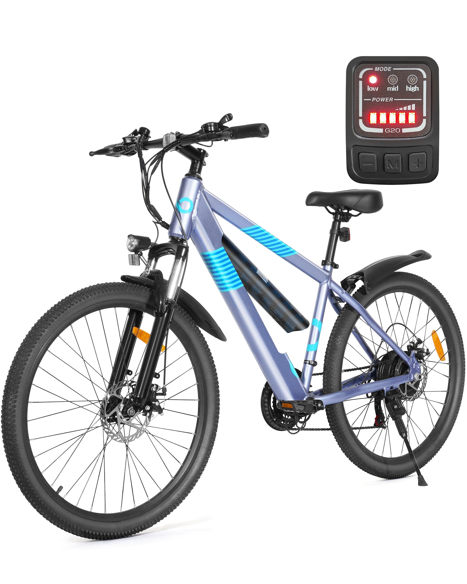 Multijoy EB262 Electric Bike for Adults with Upgraded Built-in Invisible Removable Battery